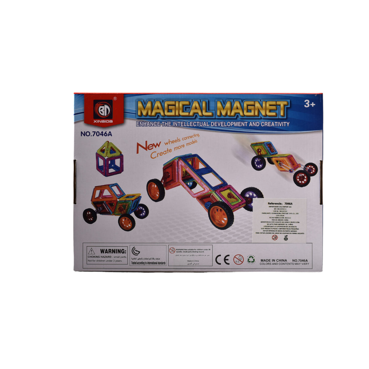 bloques carro magnetico