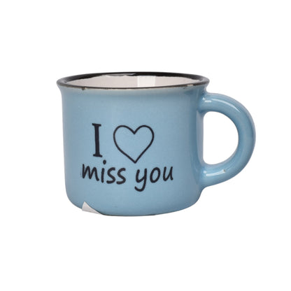 MUG POCILLO CERAMICA 180ML DIM:6X6X5