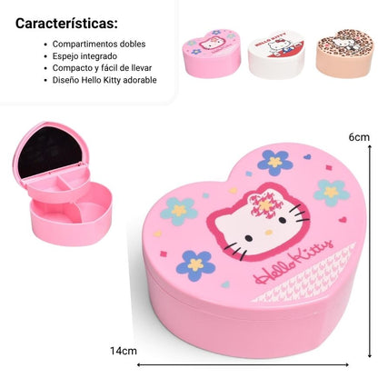JOYERO ORGANIZADOR FORMA CORAZON PRJ DIM:13.6X10.4X5.6CM