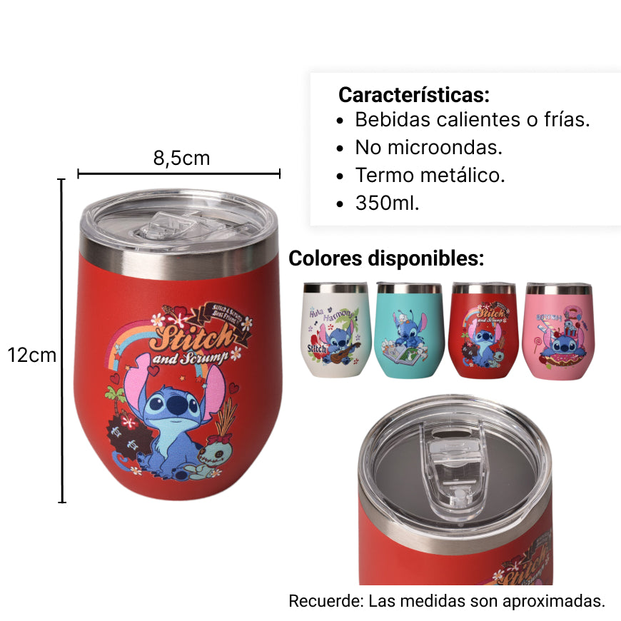 termo acero inoxidable 350ml personaje