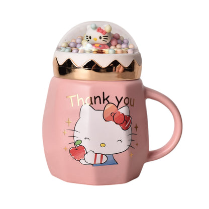 MUG POCILLO HELLO KITTY PERSONAJE 420ML DIM:8X8X13