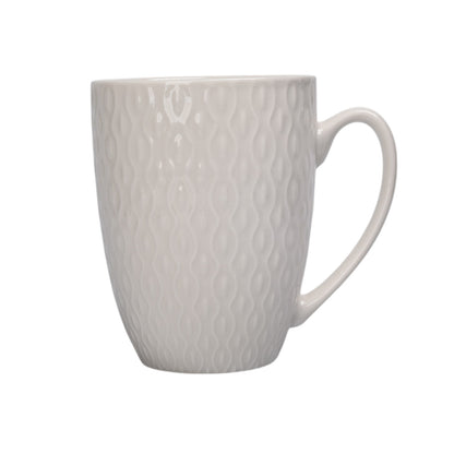 MUG POCILLO CERAMICA BLANCO 380ML DIM:8X8X11