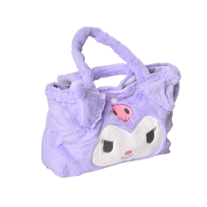 BOLSO CARTERA NIÑA DE PELUCHE PERSONAJE