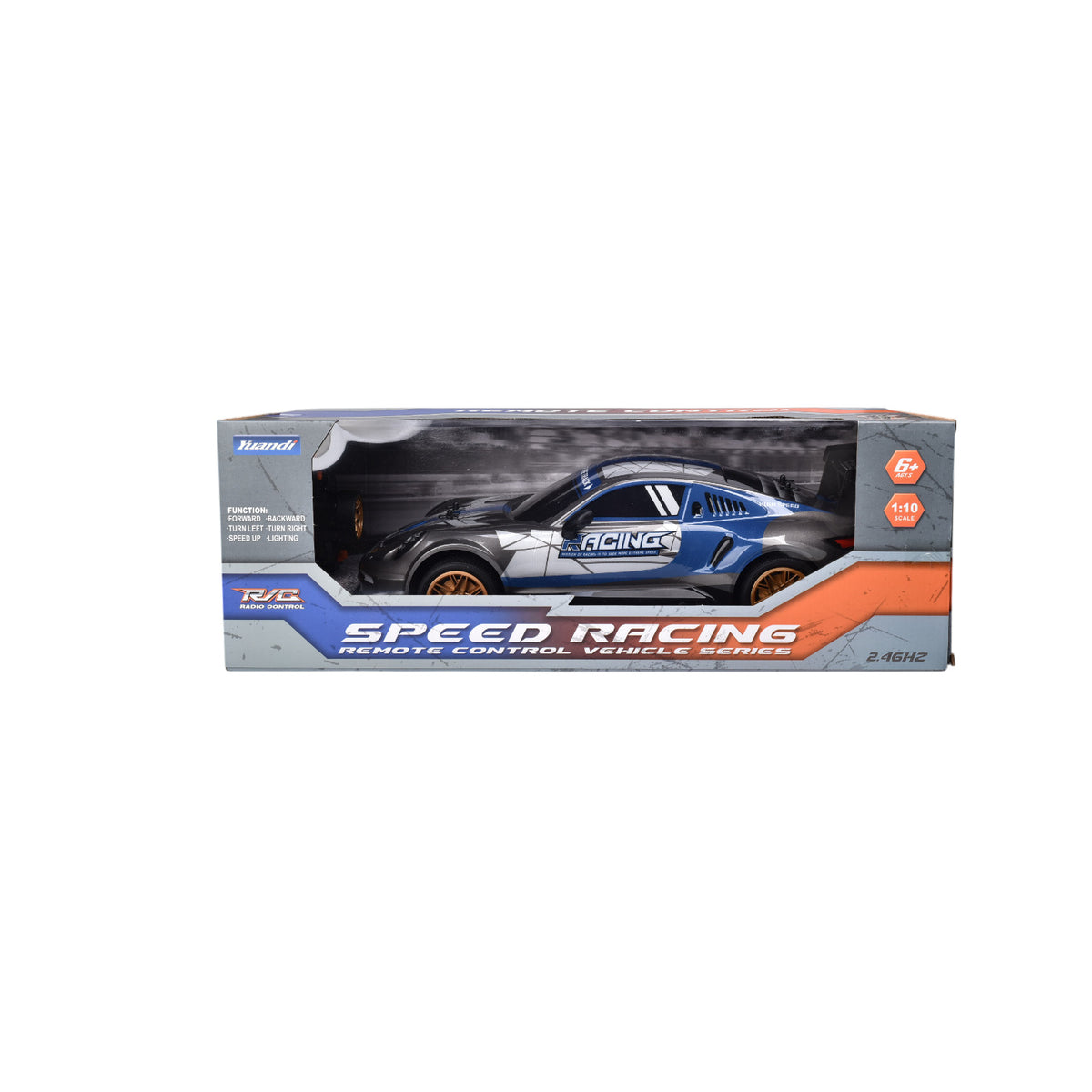 juguete carro deportivo con control remoto dim:56x24x19