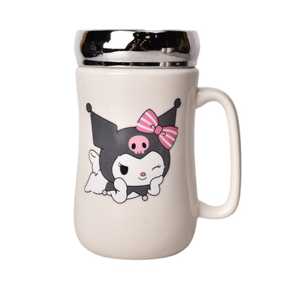MUG POCILLO KUROMI PERSONAJE 420ML DIM:7X7X14