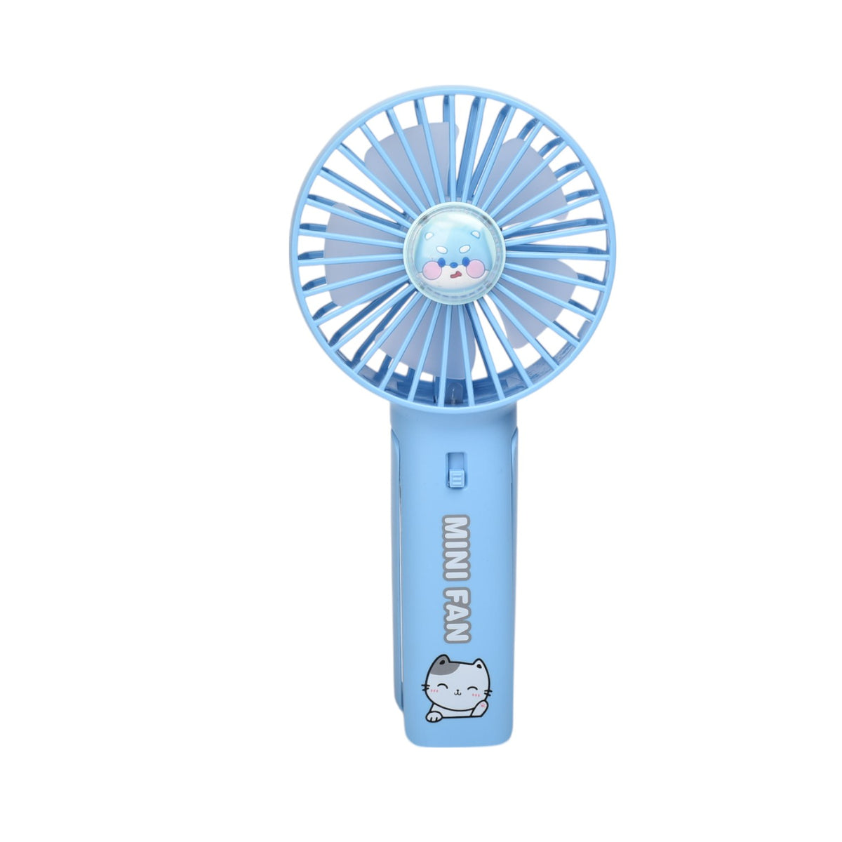 ventilador redondo plastico recargable dim:19x9x3