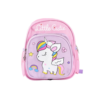 MORRAL ESCOLAR SINTETICO UNICORNIO DIM:27*22CM