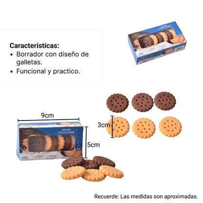 BORRADORES FORMA DE GALLETAS