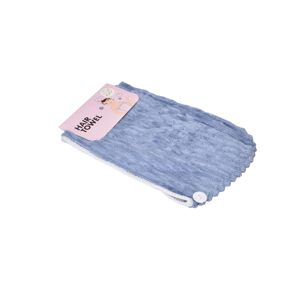 gorro microfibra poliester para secar el cabello