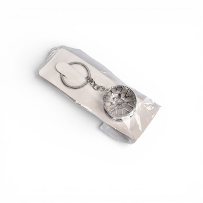 LLAVERO METAL FORMA DE LLANTA DIM:3X3X1