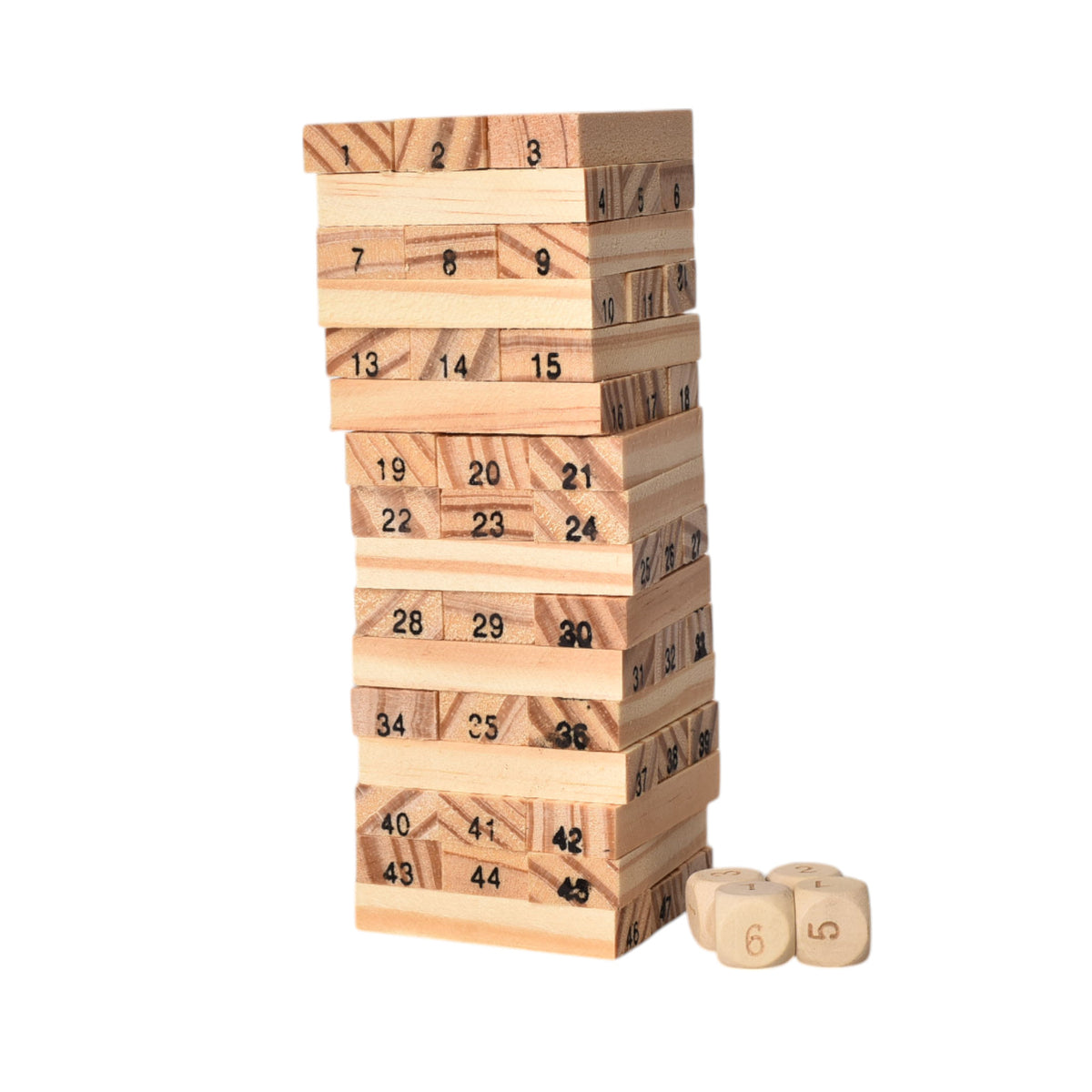 juguete de mesa jenga madera dim:4x4x15cm