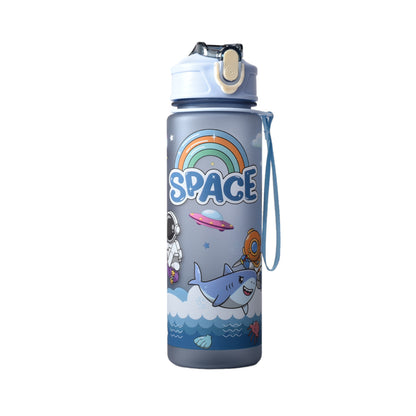 BOTELLA DE AGUA 650ML PLASTICO ASTRONAUTA