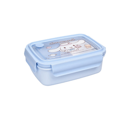 PORTACOMIDA PLASTICO 880ML PERSONAJE AZUL DIM:18X13