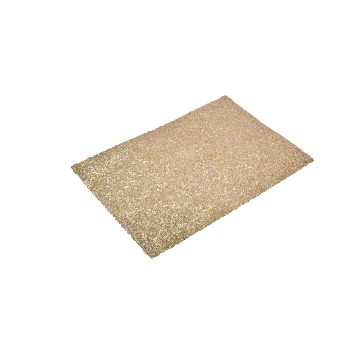 individual de mesa comedor hogar plateado dorado