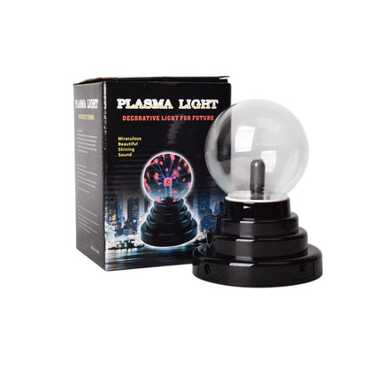 ESFERA BOLA PLASMA LAMPARA INTERACTIVA VIDRIO PLASTICO