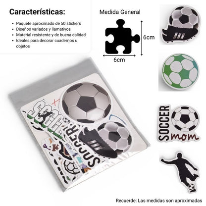 STIKER PAQUETE X 50UND SURTIDO
