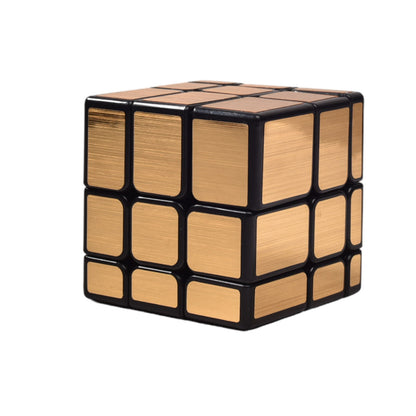 CUBO RUBIK 3X3 DORADO IRREGULAR DIM: 5,6CM