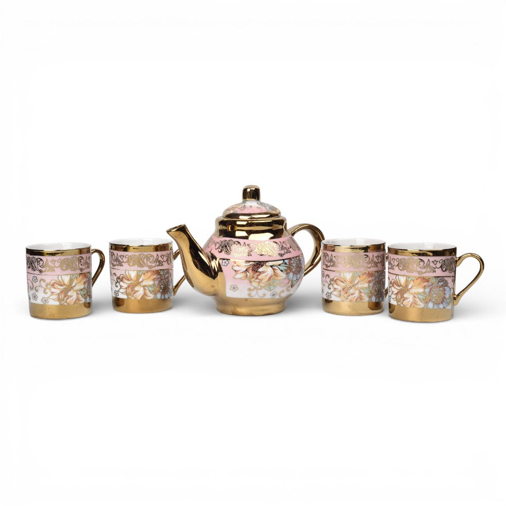 set pocillos 5pcs con base color rosado 90ml dim:5x5x5