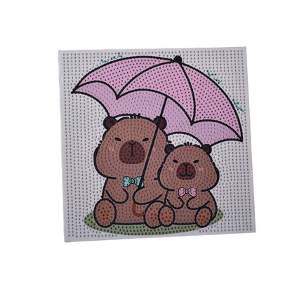 CUADRO JUGUETE DE PIEDRAS DIDACTICO NIÑOS CAPYBARA