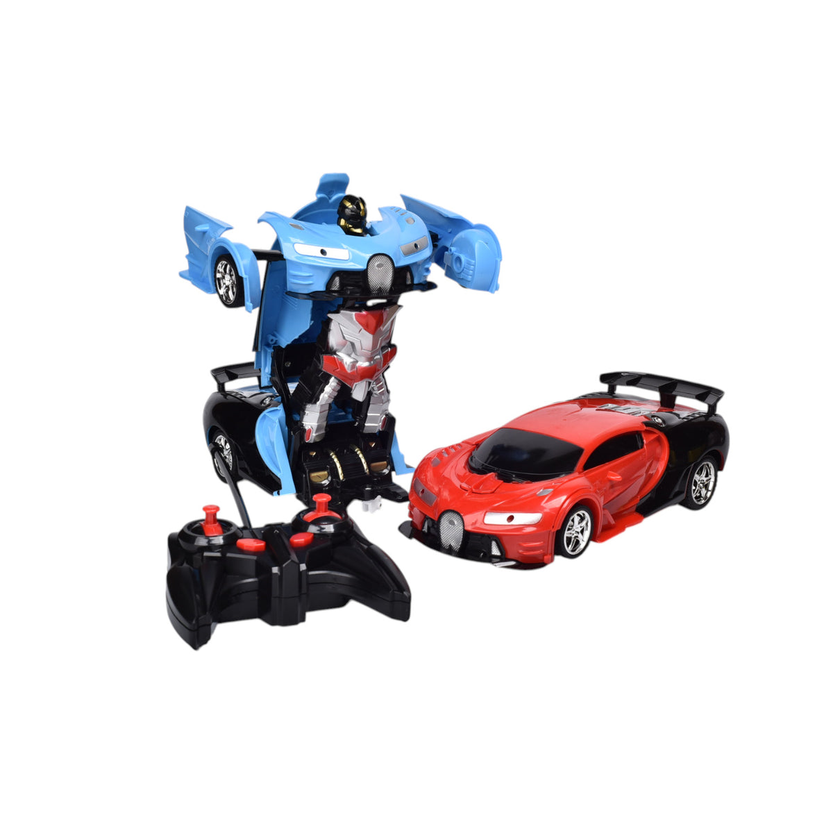 juguete carro transformable con control remoto dim:30x16x8