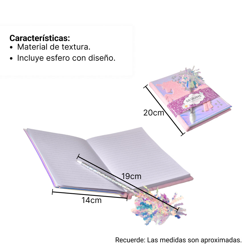 agenda con esfero