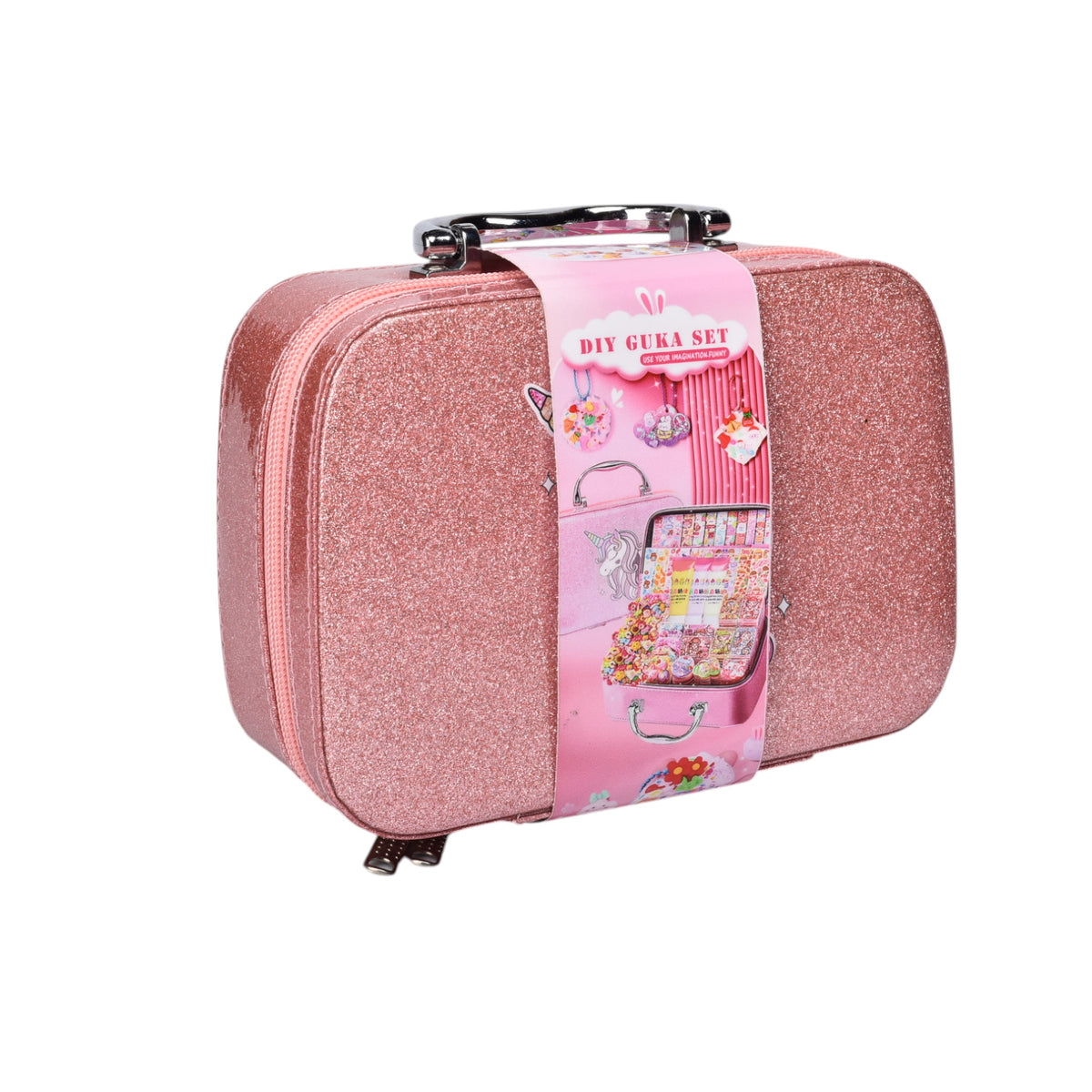 juguete maleta de arte con accesorios dim:20x7x14