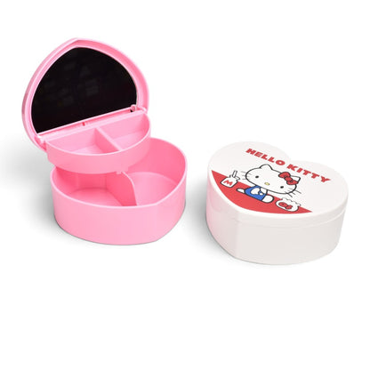 JOYERO ORGANIZADOR FORMA CORAZON PRJ DIM:13.6X10.4X5.6CM