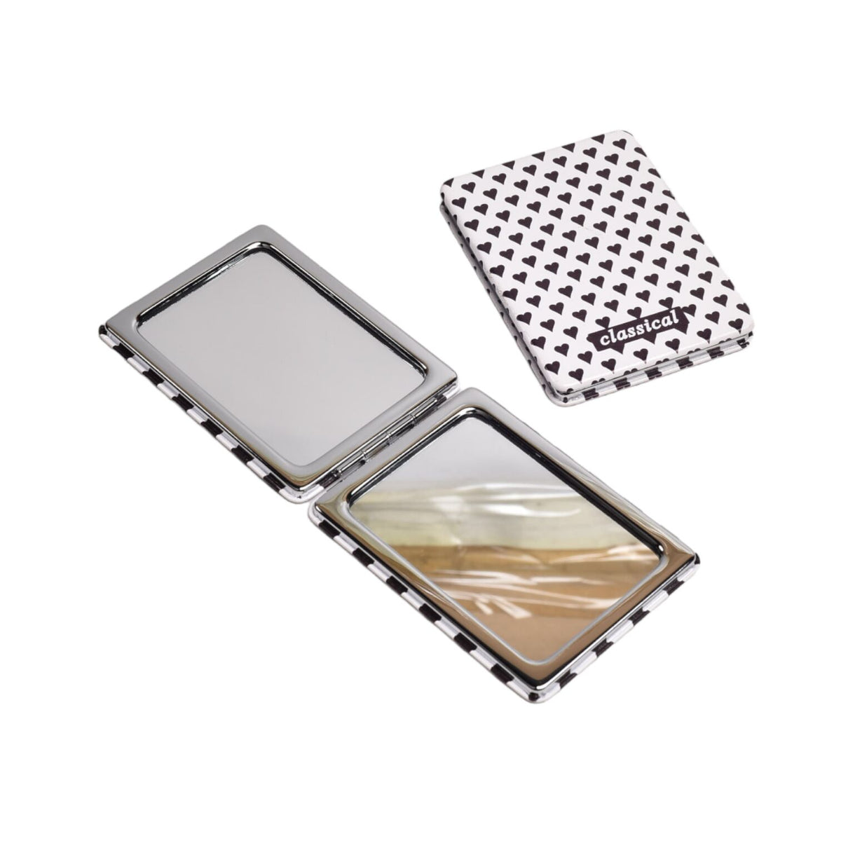 espejo plastico cartera dim:7cm