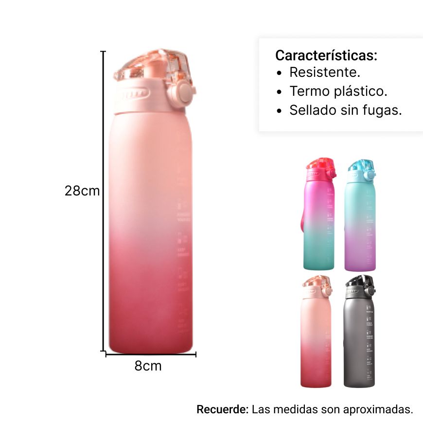 botella de agua 1000ml
