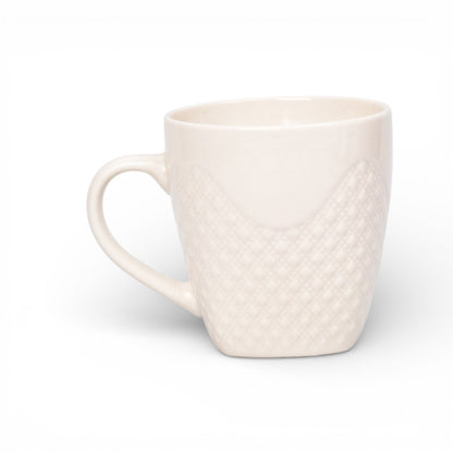 MUG POCILLO CERAMICA BLANCO 200ML DIM:7X7X8