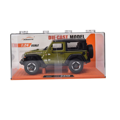 CARRO DE COLECCION METALICO CON ESTUCHE ACRILICO DIM:12 x 24 x 12 cm