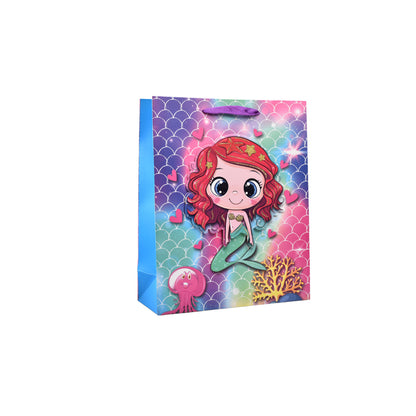 BOLSA REGALO EN PAPEL SIRENA TAMAÑO MEDIANO