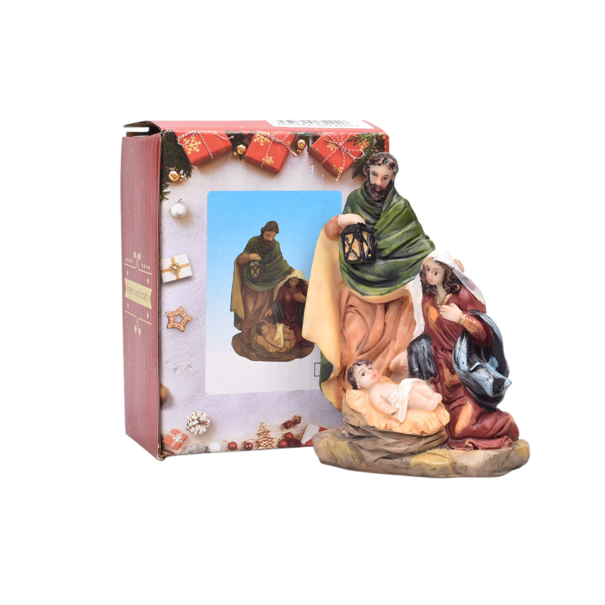 adorno figura de pesebre resina dim:11x6x6