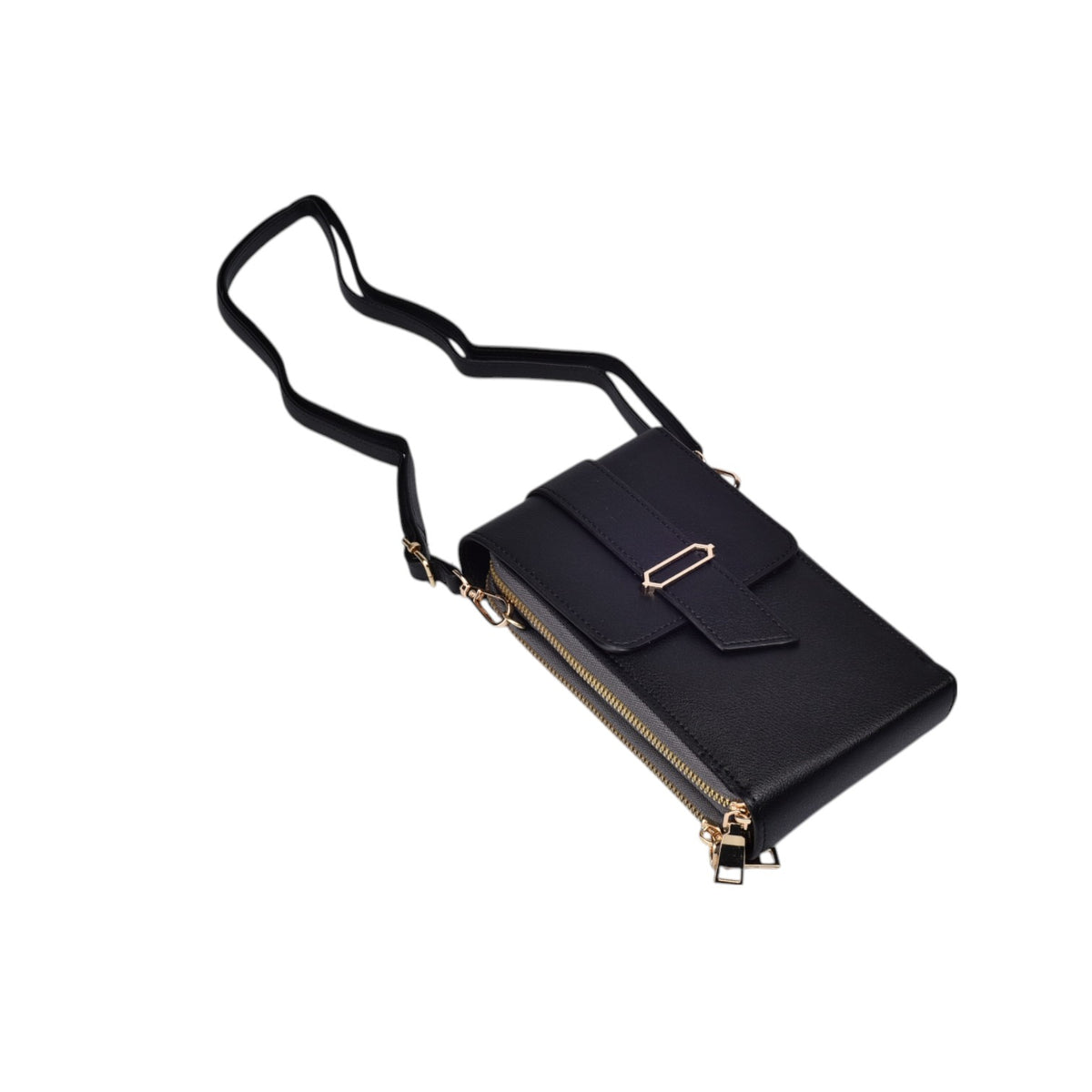 bolso billetera dama sintetico dim:20x11x5