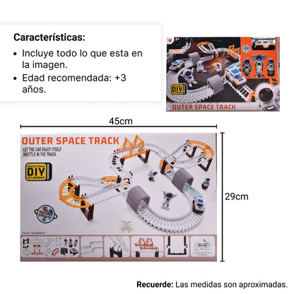 PISTA JUGUETE DIDACTICO ASTRONAUTA NIÑOS