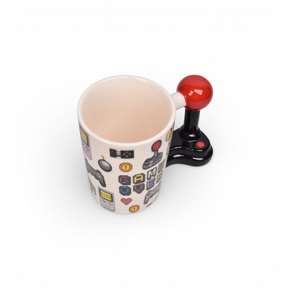 MUG POCILLO GRANDE FORMA DE CONTROL VIDEOJUEGOS 380ML DIM:11X8