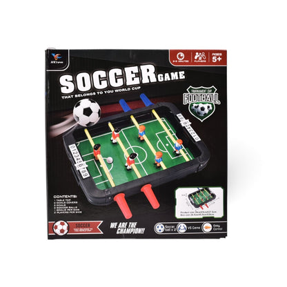 JUEGO DE MESA MINI FUTBOLIN DIM: 26.5*5.5*28CM