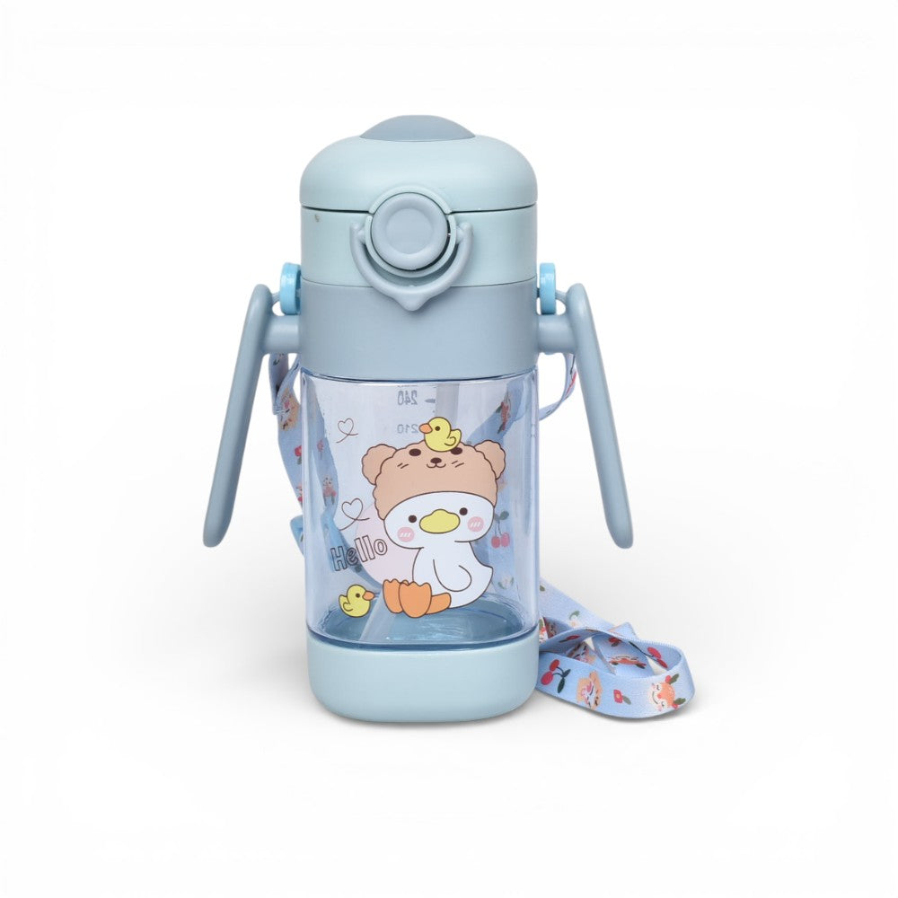 botilo plastico colores surtidos  360ml dim:6x6x16