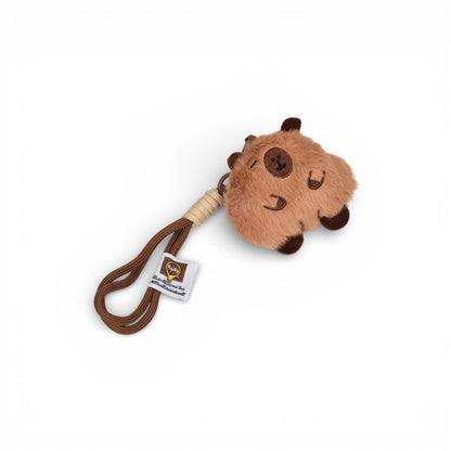 LLAVERO PELUCHE CAPYBARA POLIESTER DIM:10X9X3