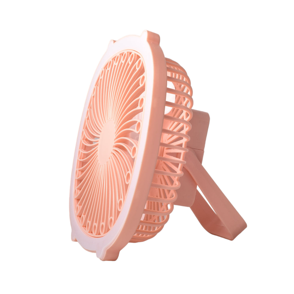 ventilador con cable usb recargable cuadrado varios colores