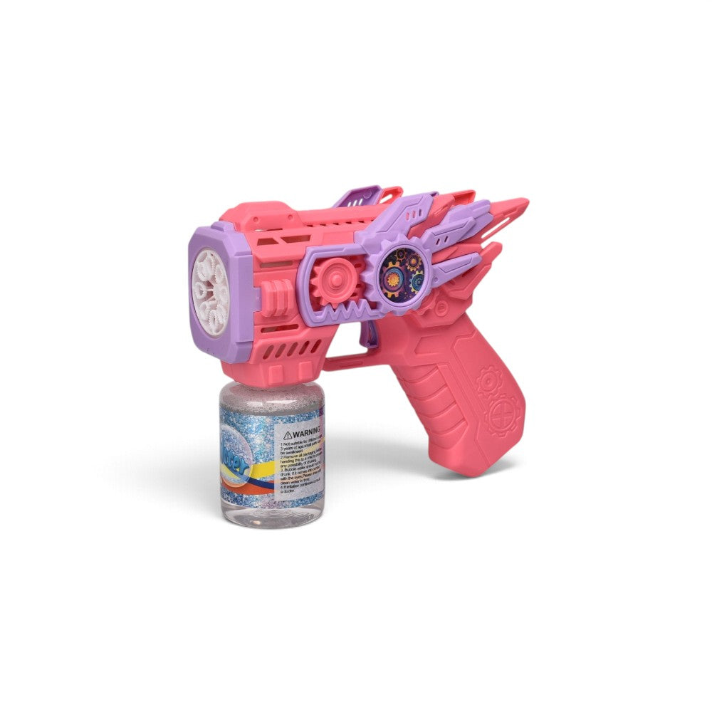 pistola de burbujas dim: 15.45*7.3*13.3cm