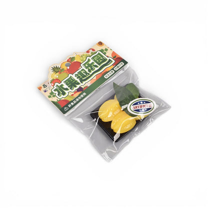 SQUISHY ANTI ESTRÉS CANASTA FRUTAS ELASTICO CAUCHO  DIM: 7X5X1