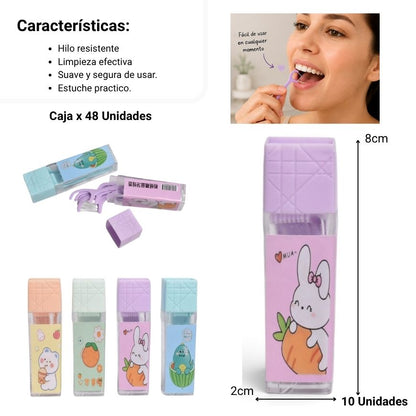 LIMPIA DIENTES DIM: 8CMX2CM