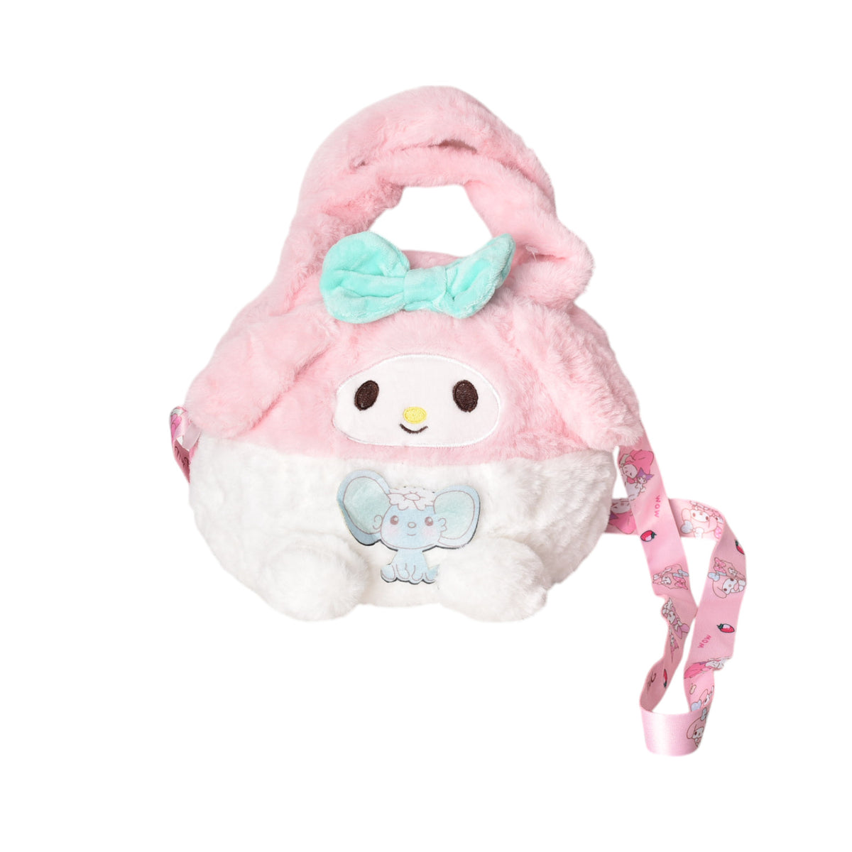 bolso cartera niña de peluche personaje