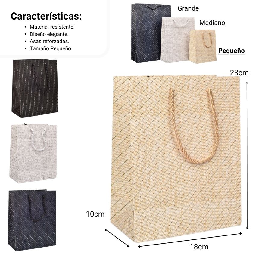 bolsa regalo s qzhzd-9135c-4 dim:18x23x10cm