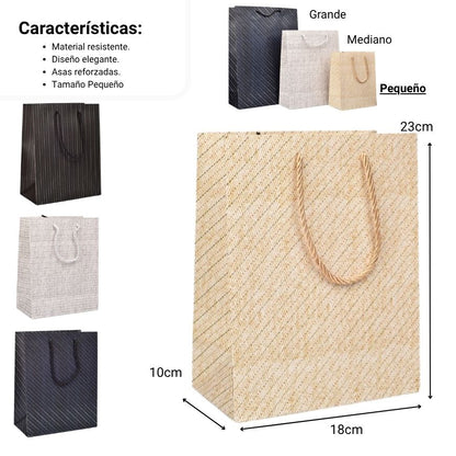 BOLSA REGALO S QZHZD-9135C-4 DIM:18X23X10CM