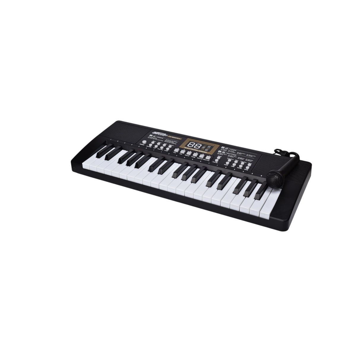 juguete piano con sonido y accesorios dim:55x20x6
