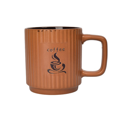 MUG POCILLO CERAMICA 300ML DIM:8X8X9