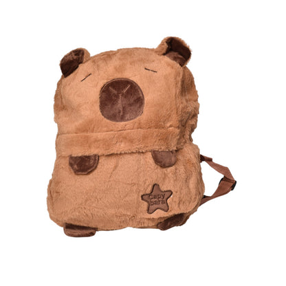 MALETA MORRAL CAPYBARA PEQUEÑO INFANTIL POLIESTER DIM:30X24X7