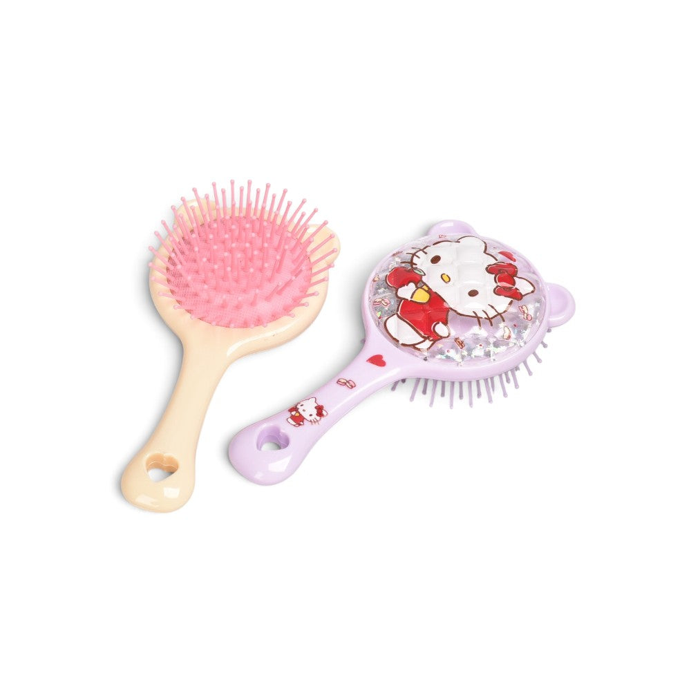 cepillo plastico para cabello con espejo prj dim:16 x 7,5cm